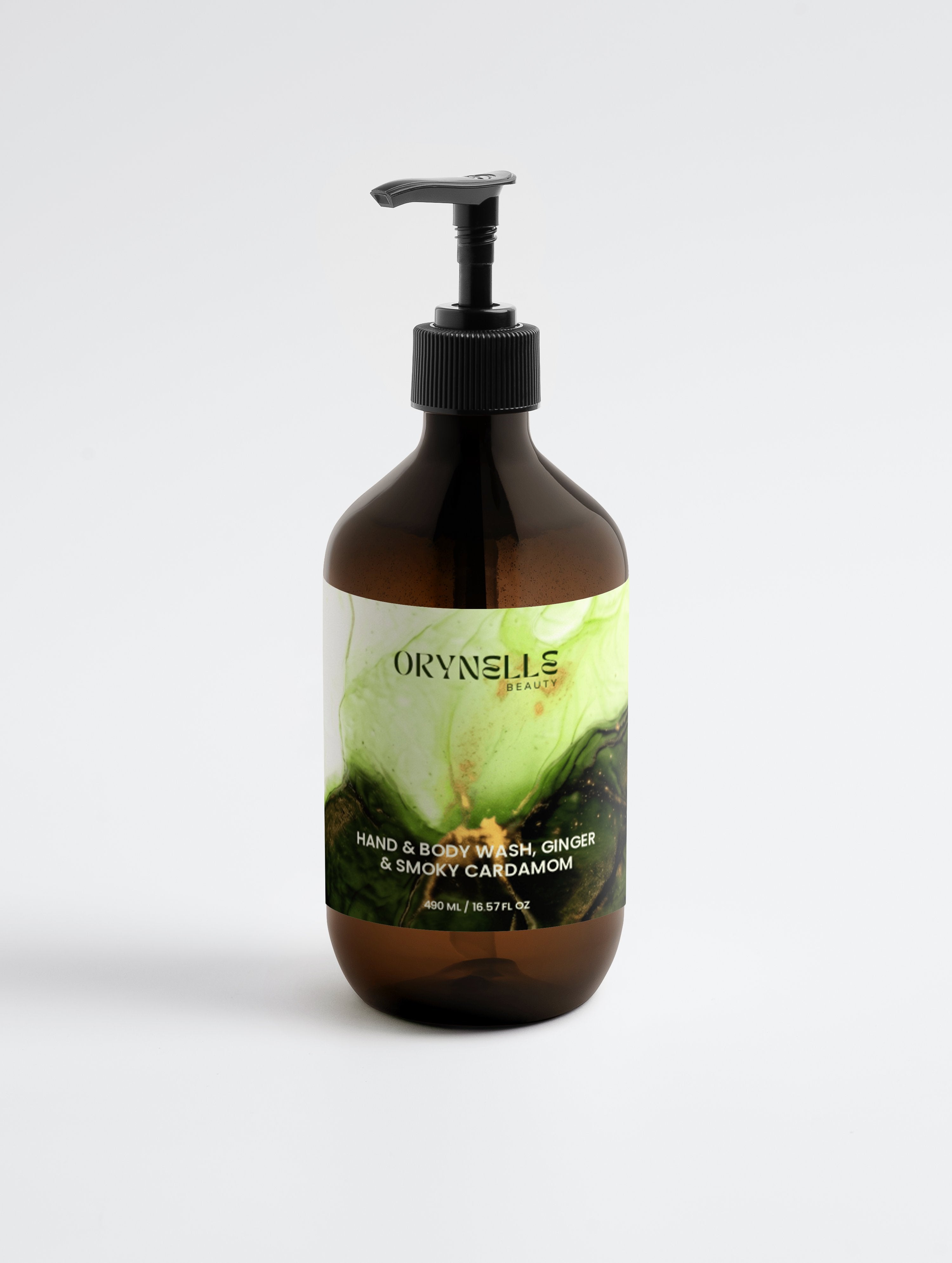 Hand & Body Wash, Ginger & Smoky Cardamom