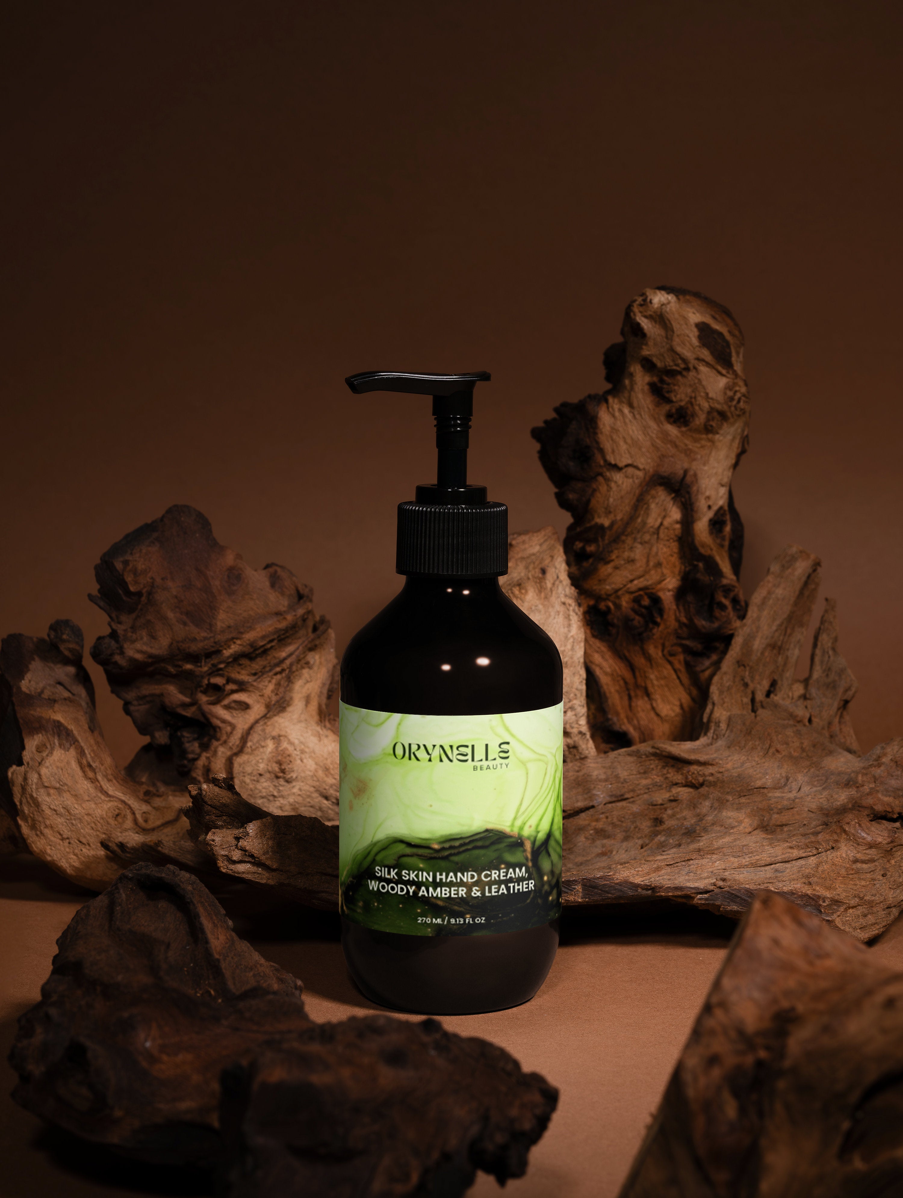 Silk Skin Hand Cream, Woody Amber & Leather