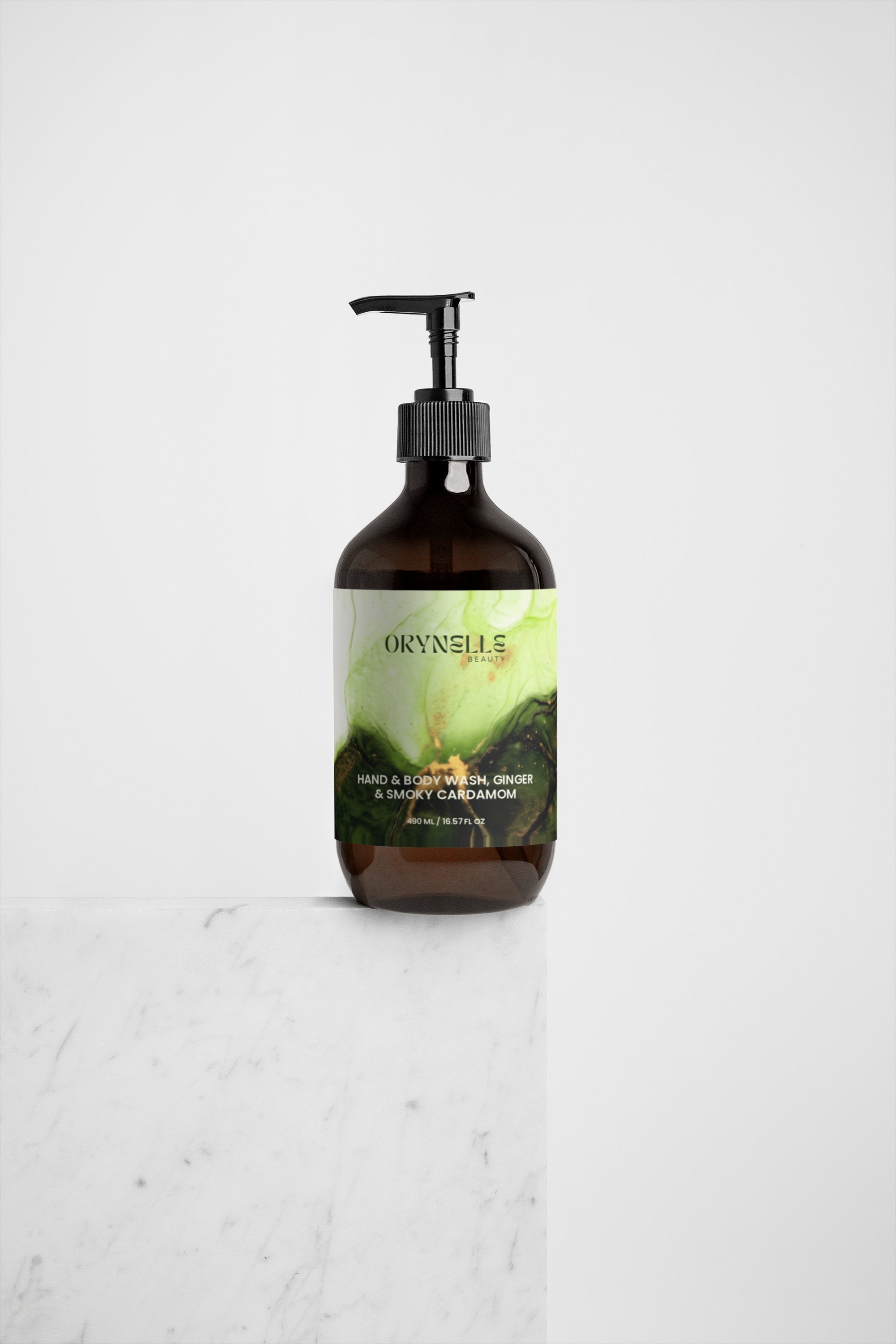 Hand & Body Wash, Ginger & Smoky Cardamom