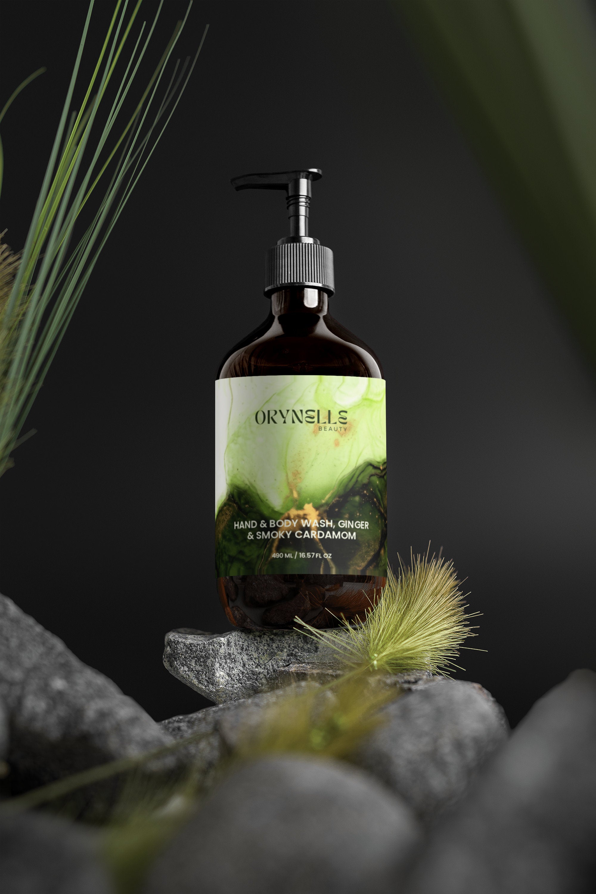 Hand & Body Wash, Ginger & Smoky Cardamom