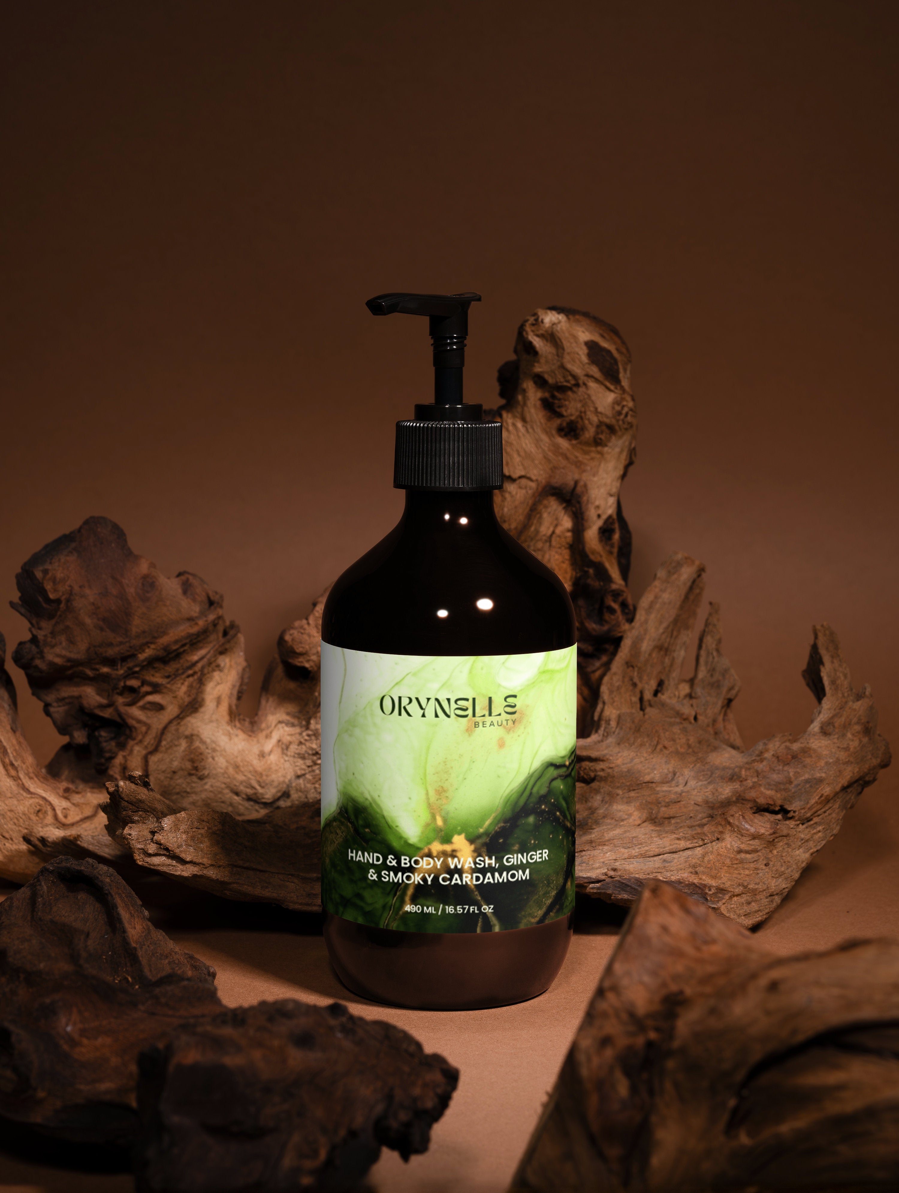 Hand & Body Wash, Ginger & Smoky Cardamom