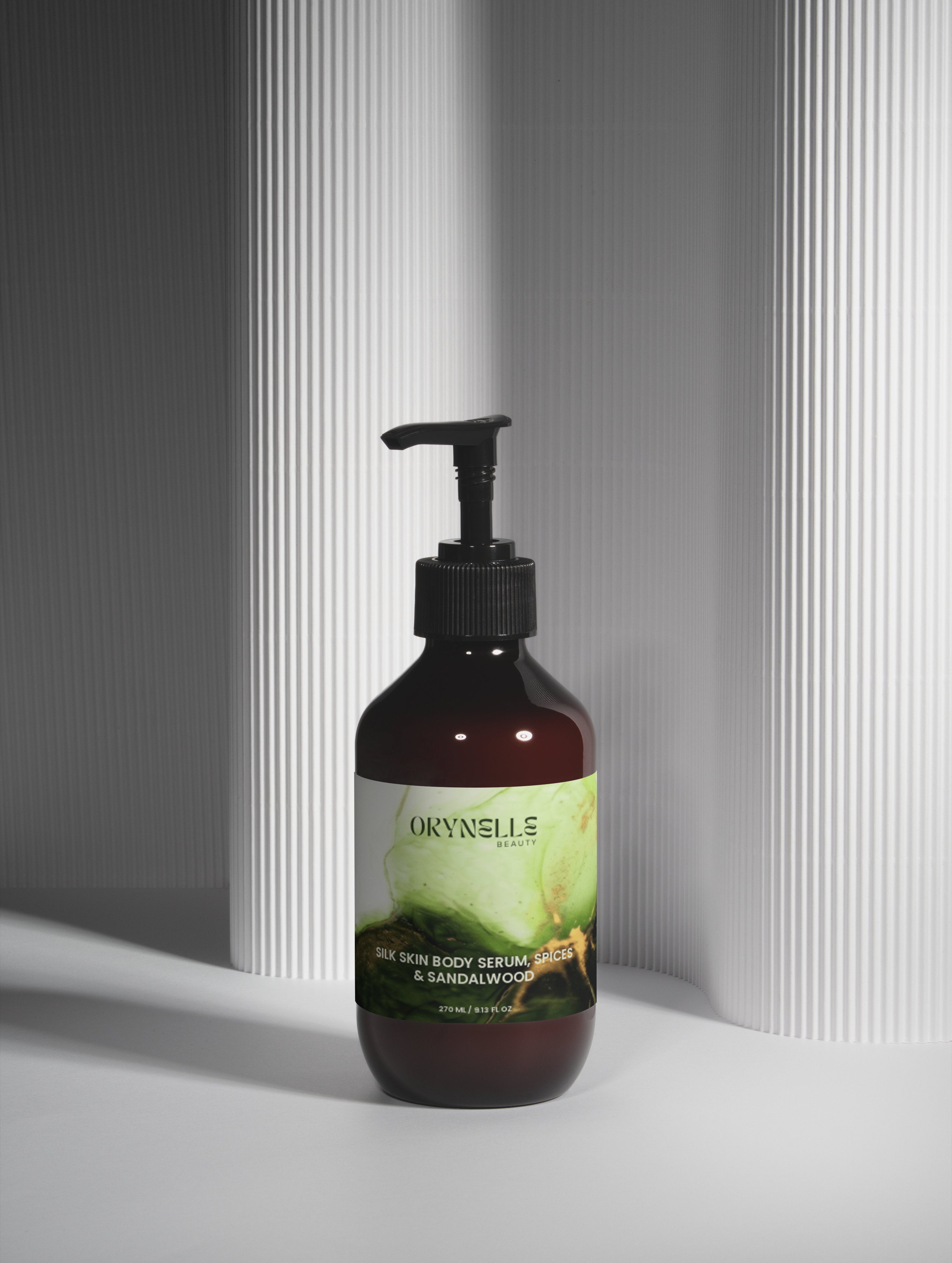 Silk Skin Body Serum, Spices & Sandalwood