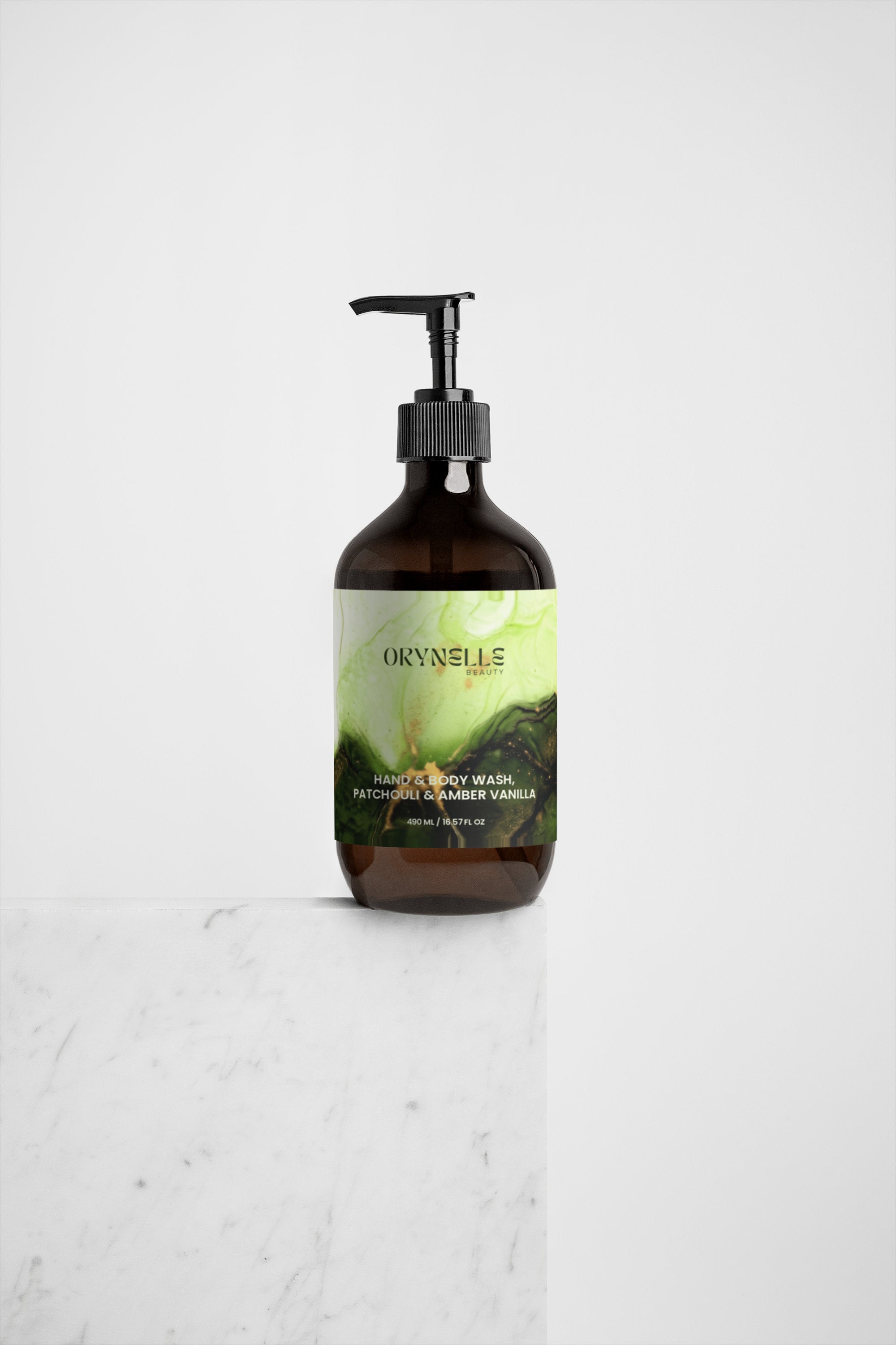 Hand & Body Wash, Patchouli & Amber Vanilla