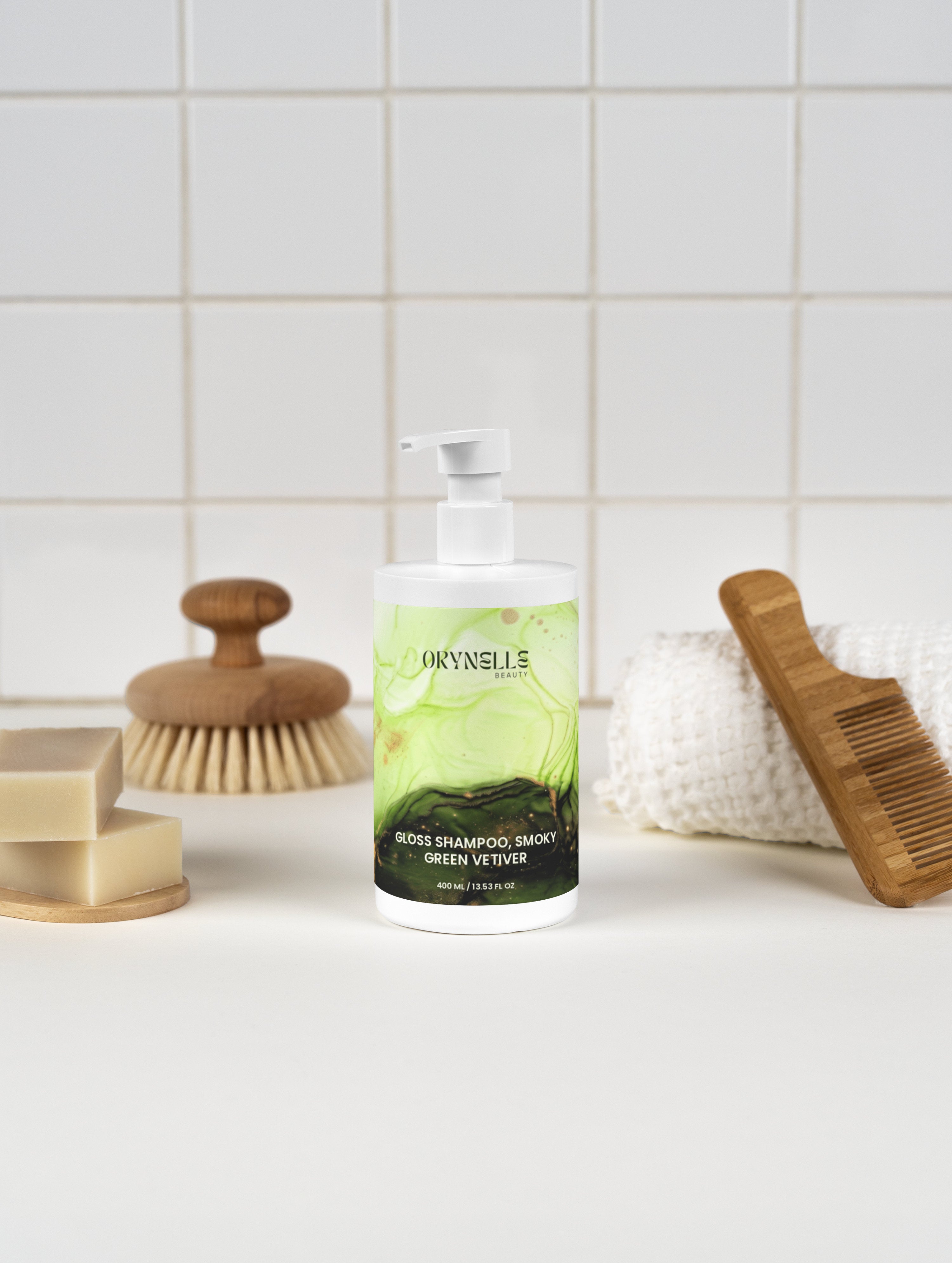 Gloss Shampoo, Smoky Green Vetiver